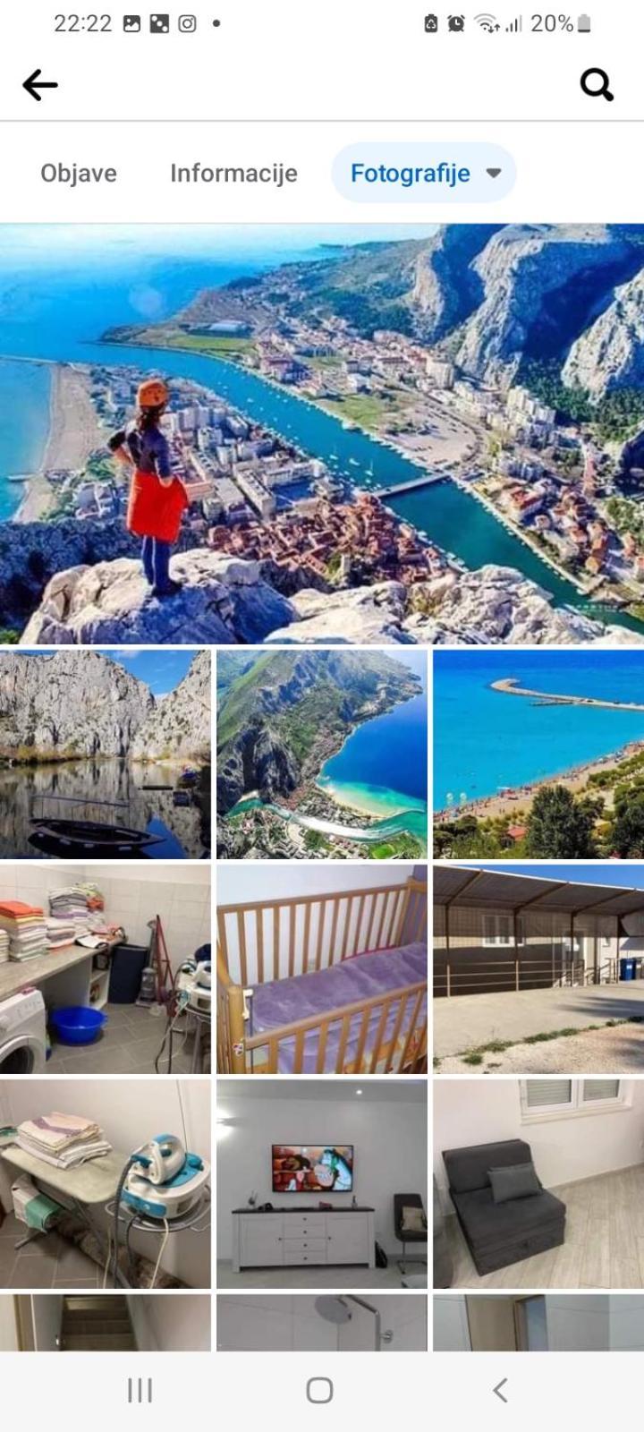 Apartment Nevena Omiš Kültér fotó